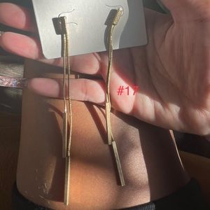 ALL EARRINGS 4 for $10 Comment which numbers and add to your bundle